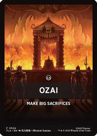 Ozai Theme Card -  (TLA-024) - Avatar: The Last Airbender