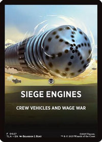 Siege Engines Theme Card -  (TLA-027) - Avatar: The Last Airbender