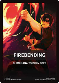 Firebending Theme Card (0029) -  (TLA-029) - Avatar: The Last Airbender