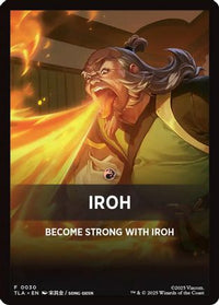 Iroh Theme Card -  (TLA-030) - Avatar: The Last Airbender