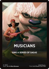 Musicians Theme Card -  (TLA-031) - Avatar: The Last Airbender