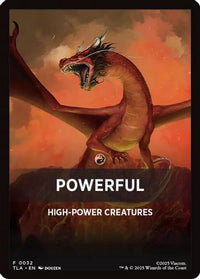 Powerful Theme Card -  (TLA-032) - Avatar: The Last Airbender