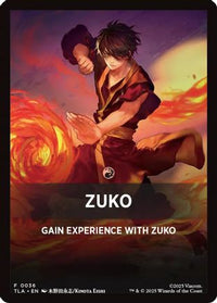 Zuko Theme Card -  (TLA-036) - Avatar: The Last Airbender