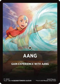 Aang Theme Card -  (TLA-001) - Avatar: The Last Airbender