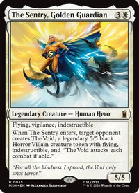 The Sentry, Golden Guardian -  (MSH-035) - Marvel Super Heroes
