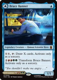 Bruce Banner -  Foil (MSH-049) - Marvel Super Heroes