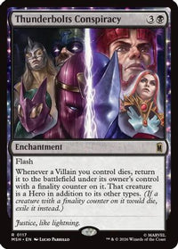 Thunderbolts Conspiracy -  (MSH-117) - Marvel Super Heroes
