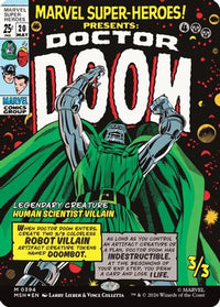 Doctor Doom (Borderless) -  Foil (MSH-394) - Marvel Super Heroes