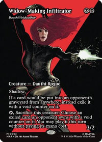 Widow-Making Infiltrator - Dauthi Voidwalker (Borderless) -  (MAR-063) - Marvel Universe Eternal-Legal