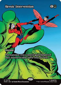 Heroic Intervention (0079) (Borderless) -  (MAR-079) - Marvel Universe Eternal-Legal
