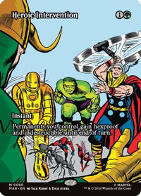 Heroic Intervention (0080) (Borderless) -  (MAR-080) - Marvel Universe Eternal-Legal