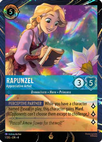 Rapunzel - Appreciative Artist (1) Holofoil - Disney Lorcana Promo Cards