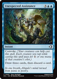 Unexpected Assistance -  Foil (ECL-080) - Lorwyn Eclipsed