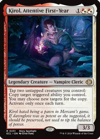 Kirol, Attentive First-Year -  Foil (ECL-231) - Lorwyn Eclipsed