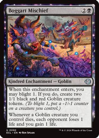Boggart Mischief -  Foil (ECL-092) - Lorwyn Eclipsed