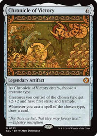 Chronicle of Victory -  Foil (ECL-253) - Lorwyn Eclipsed