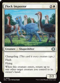 Flock Impostor -  (ECL-016) - Lorwyn Eclipsed
