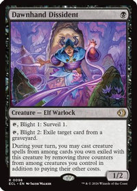 Dawnhand Dissident -  Foil (ECL-098) - Lorwyn Eclipsed