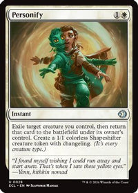 Personify -  (ECL-028) - Lorwyn Eclipsed