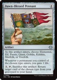 Dawn-Blessed Pennant -  (ECL-254) - Lorwyn Eclipsed