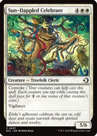 Sun-Dappled Celebrant -  (ECL-037) - Lorwyn Eclipsed
