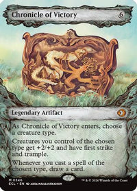 Chronicle of Victory (Showcase) -  Foil (ECL-346) - Lorwyn Eclipsed