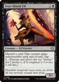 Iron-Shield Elf -  (ECL-108) - Lorwyn Eclipsed