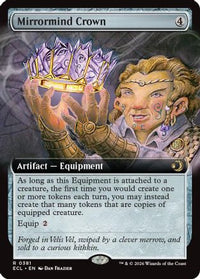Mirrormind Crown (Extended Art) -  (ECL-381) - Lorwyn Eclipsed