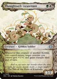 Thoughtweft Lieutenant (Showcase) -  (ECL-343) - Lorwyn Eclipsed