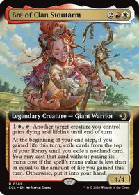 Bre of Clan Stoutarm (Extended Art) -  Foil (ECL-369) - Lorwyn Eclipsed