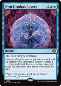 Glen Elendra's Answer -  Foil (ECL-052) - Lorwyn Eclipsed
