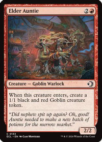 Elder Auntie -  Foil (ECL-133) - Lorwyn Eclipsed