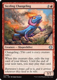 Sizzling Changeling -  (ECL-155) - Lorwyn Eclipsed