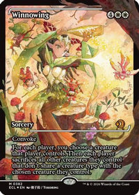 Winnowing (Showcase) -  Foil (ECL-382) - Lorwyn Eclipsed