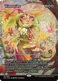 Winnowing (Showcase) (Fracture Foil) -  Foil (ECL-392) - Lorwyn Eclipsed