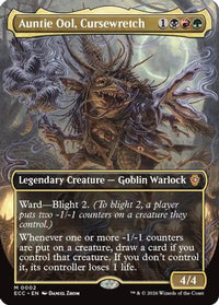 Auntie Ool, Cursewretch (Borderless) -  Foil (ECC-002) - Commander: Lorwyn Eclipsed