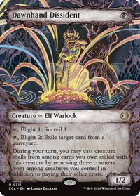 Dawnhand Dissident (Showcase) -  Foil (ECL-311) - Lorwyn Eclipsed