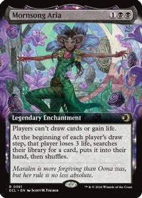 Mornsong Aria (Extended Art) -  Foil (ECL-361) - Lorwyn Eclipsed