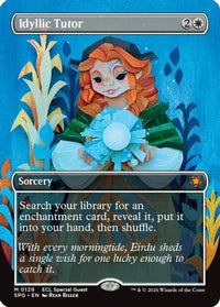 Idyllic Tutor (Borderless) -  Foil (SPG-129) - Special Guests
