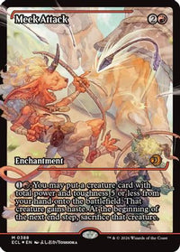 Meek Attack (388) (Showcase) -  Foil (ECL-388) - Lorwyn Eclipsed