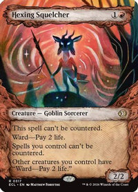 Hexing Squelcher (Showcase) -  (ECL-317) - Lorwyn Eclipsed