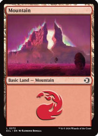 Mountain (0272) -  Foil (ECL-272) - Lorwyn Eclipsed
