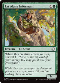 Lys Alana Informant -  (ECL-181) - Lorwyn Eclipsed