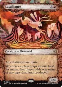 Lavaleaper (Showcase) -  Foil (ECL-318) - Lorwyn Eclipsed