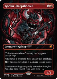 Goblin Sharpshooter (Borderless) -  Foil (SPG-136) - Special Guests
