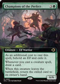 Champions of the Perfect (Extended Art) -  (ECL-365) - Lorwyn Eclipsed