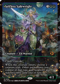 Selfless Safewright (Showcase) -  Foil (ECL-391) - Lorwyn Eclipsed