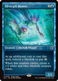 Silvergill Mentor -  (PPECL-403) - Promo Pack: Lorwyn Eclipsed