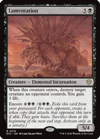 Lamentation -  (ECC-010) - Commander: Lorwyn Eclipsed