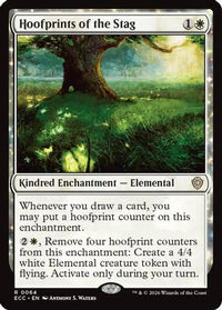 Hoofprints of the Stag -  (ECC-064) - Commander: Lorwyn Eclipsed